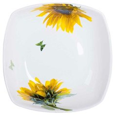 Салатник Ceramiche Viva Sunflower 24см