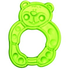 Прорезыватель мягкий Canpol арт. 13/109, 0м+, цвет зеленый, форма мишка