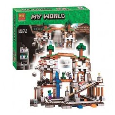 Конструктор детский "Шахта" Майнкрафт развивающий, 926 деталей Sluban