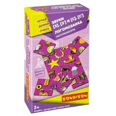 Настольная игра "логомозаика. звуки [З], [З] и [С], [С]" Играй Думай Учись Bondibon