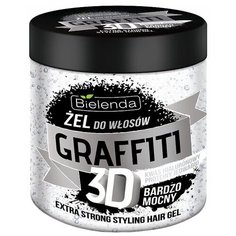 Bielenda GRAFFITI 3D гель для волос Bardzo Mocny, 250 мл