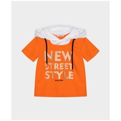 Футболка Gulliver Baby, размер 74, оранжевый