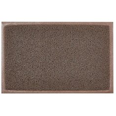 Коврик Vinyl Diamond 60x90 см, ПВХ на виниле, цвет коричневый Inspire