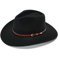 Ковбойская фетровая шляпа STETSON, чёрная, размер 58