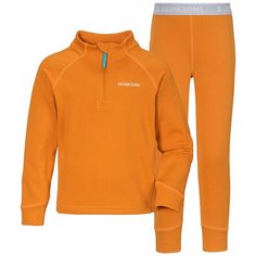 Комплект термобелья Didriksons Jadis 503840, размер 120, оранжевый