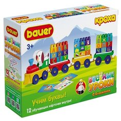 Конструктор Bauer Кроха (893) Веселые уроки учим буквы Бауэр