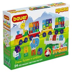 Конструктор Bauer Кроха (894) Веселые уроки цифры и буквы Бауэр