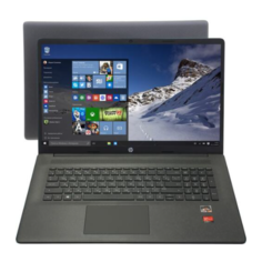 Ноутбук 17.3" HD+ HP 17- cp0087ur black (AMD Ryzen 3 3250U/4Gb/256Gb SSD/noDVD/VGA int/W10) (4D4B1EA)