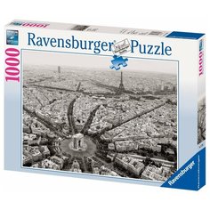 Пазл Ravensburger Черно-белый Париж (15736), 1000 дет.