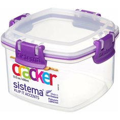 Sistema Контейнер для крекеров KLIP IT Accents 61331, 11x11 см, фиолетовый