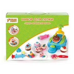 Набор для лепки "Чудо-кондитерская", аксессуары, тесто 300 грамм Color Puppy