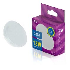 Лампочка светодиодная GX53 12W 2700K теплый свет REV 32543 7