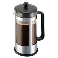 Френч-пресс Bodum Kenya 1978 (1 л) хром/черный