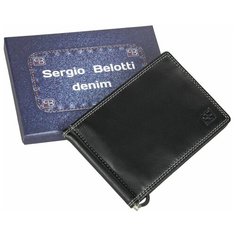 Портмоне с зажимом Sergio Belotti 2312-03 denim black