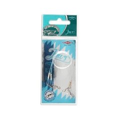 Поводок "Mikado. Jaws Super Strong Fluorocarbon", 45 см, 23 кг, 2 штуки