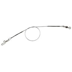 Поводок титановый Mikado "Jaws Tytanowy Super Strong", 35 см, 23 кг, 2 штуки