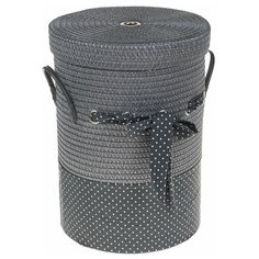 Доляна Корзина для белья Грей, 32 х 32 х 41 см серый