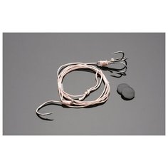 Поводок на сома "Mikado. Intro Cat", 125 см, прочность - 100 кг, крючок №2/0