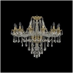 Хрустальная люстра 16115/12/300 FP Bohemia Ivele Crystal