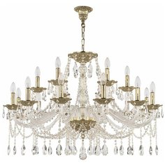 Хрустальная люстра 1607/12+6/360 G Bohemia Ivele Crystal
