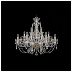 Хрустальная люстра 1406/8+4+4/300 G Bohemia Ivele Crystal