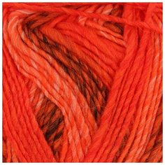 Пряжа "Ровница Мультиколоровая" 50% шерсть, 50% акрил 400м/200гр (819 М) 1моток 2444357 Пехорка