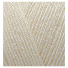 Пряжа для вязания Ализе Superlana TIG (25% шерсть, 75% акрил) 5х100г/570 м цв.001 кремовый Alize