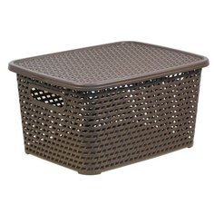 IDEA (М-Пластика) ящик Ротанг 28x19x37 см коричневый