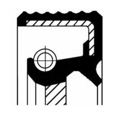 Сальник коробки передач Corteco 01033869B для BMW 1 серия E81, 3 серия E46, E90, E91, 5 серия E60, E61, 6 серия E63, E64,