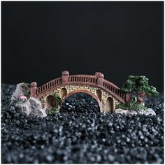 Декор для аквариума "Мост", 15,5 х 6 х 5 см Сима ленд