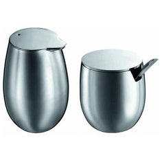 Набор сахарница и сливочник Columbia, хром Bodum