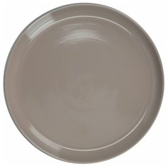 Тарелка обеденная Mikasa Serenity 24.5 см. серая Kitchen Craft