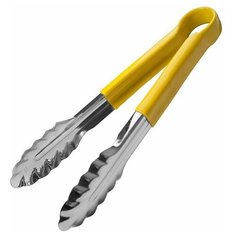 Щипцы желтая ручка «Проотель», желтый, металл, UT09HVYL, Prohotel