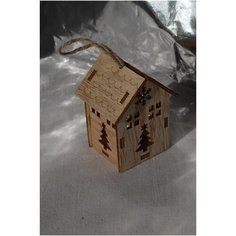 Игрушка "Домик и ёлочка" Luazon