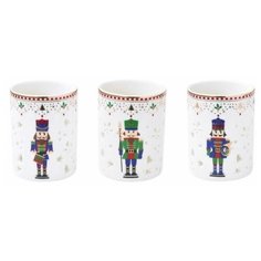 Набор из 3 подсвечников "NUTCRACKERS" в подарочной упаковке Easy Life