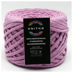 Трикотажная пряжа Knitka 100% хлопок цвет Лиловый
