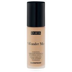 Pupa Тональный флюид Wonder Me Fluid Waterproof Foundation, оттенок: 035 medium sand warm