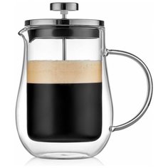 Френч-пресс с двойными стенками FLORAL, 600мл Walmer