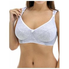 Бюстгальтер FEST 1831а/1K серый меланж/белый ФЭСТ