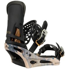 Крепления для сноуборда BURTON Malavita Re:Flex, L, Dark Gray/Print
