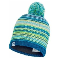 Шапка Buff JR KNITTED & POLAR HAT AMITY One size turquoise