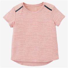 Футболка Decathlon, размер 18 мес, розовый