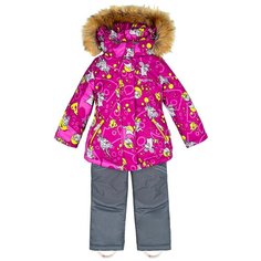 Комплект Nikastyle 7з0821 зимний (брусничный, размер 104)