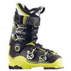 Горнолыжные ботинки Salomon X Pro 110, 11 / 29, black/acid green/anthracite