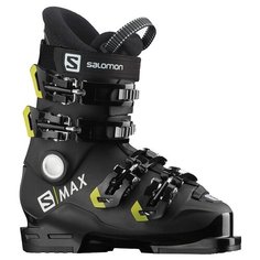 Детские горнолыжные ботинки Salomon S/Max 60T L, 0, black/acid green
