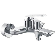 Смеситель Haiba HB60589 для ванны однорычажный с коротким изливом, хром