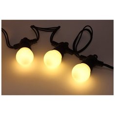 Гирлянда Belt light 15хLED 5м теплый свет ERA