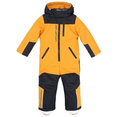 Комбинезон для мальчика Nikastyle 8з1921 зимний (горчичный, размер 110)
