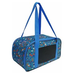 Сумка-переноска для собак Теремок СПО-1 20х22х42 см мозаика