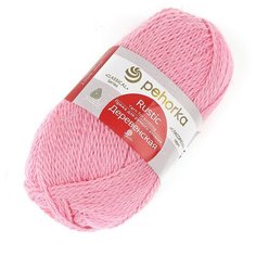 Пряжа для вязания ПЕХ "Деревенская" (100% полугрубая шерсть) 10х100г/250м цв.125 камелия Пехорка